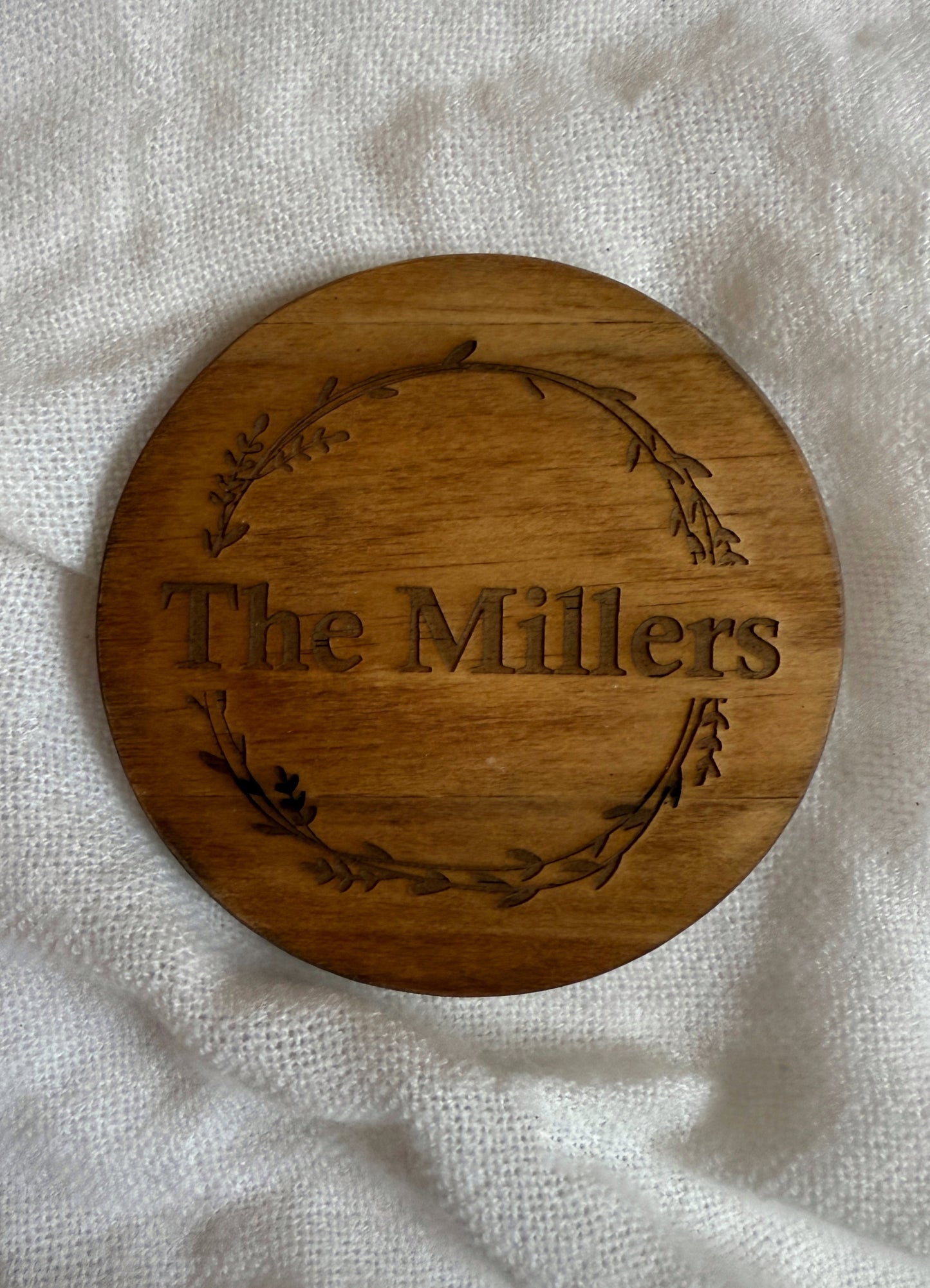 Family Name Coasters