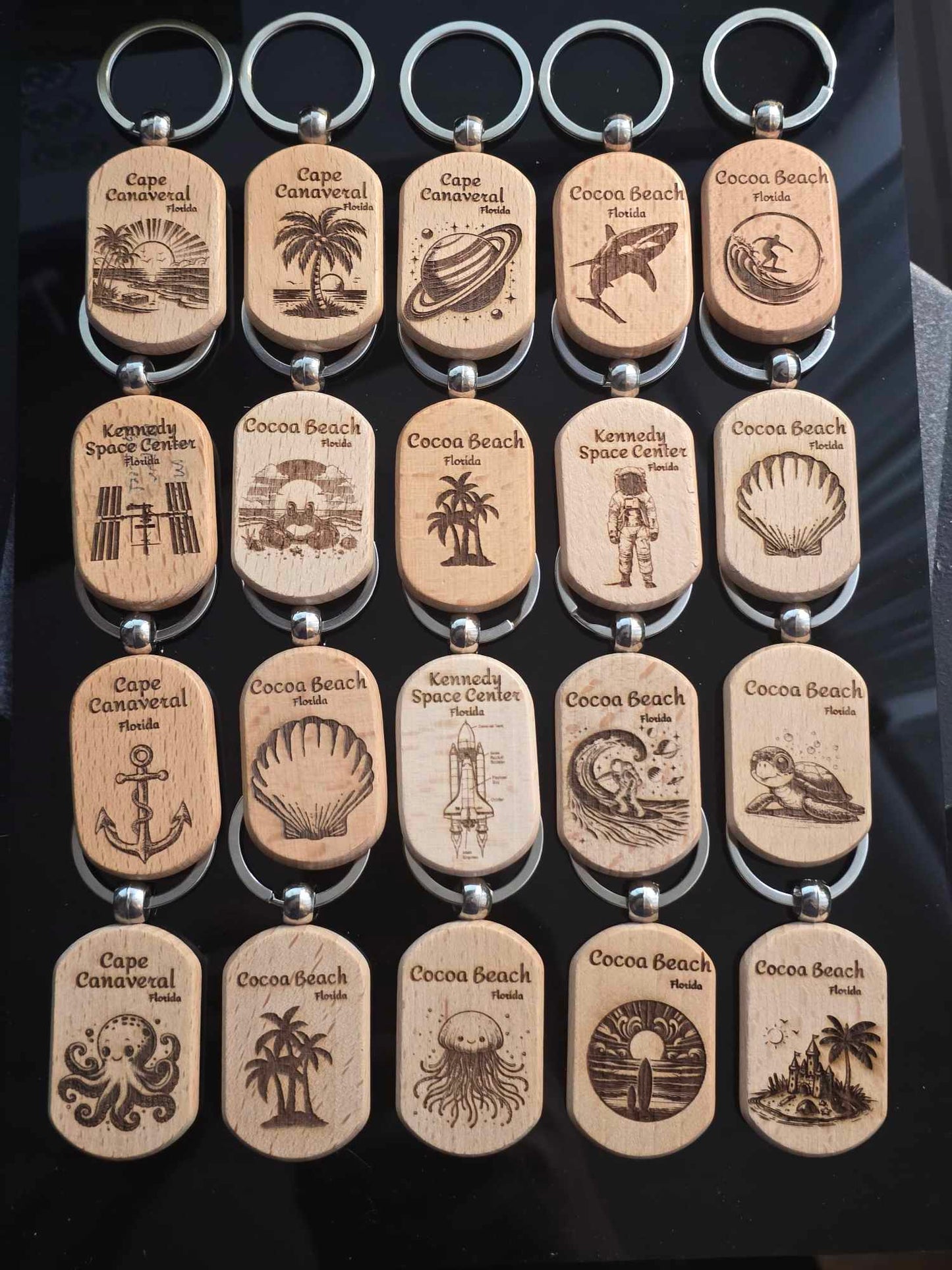 Wooden Key Chains