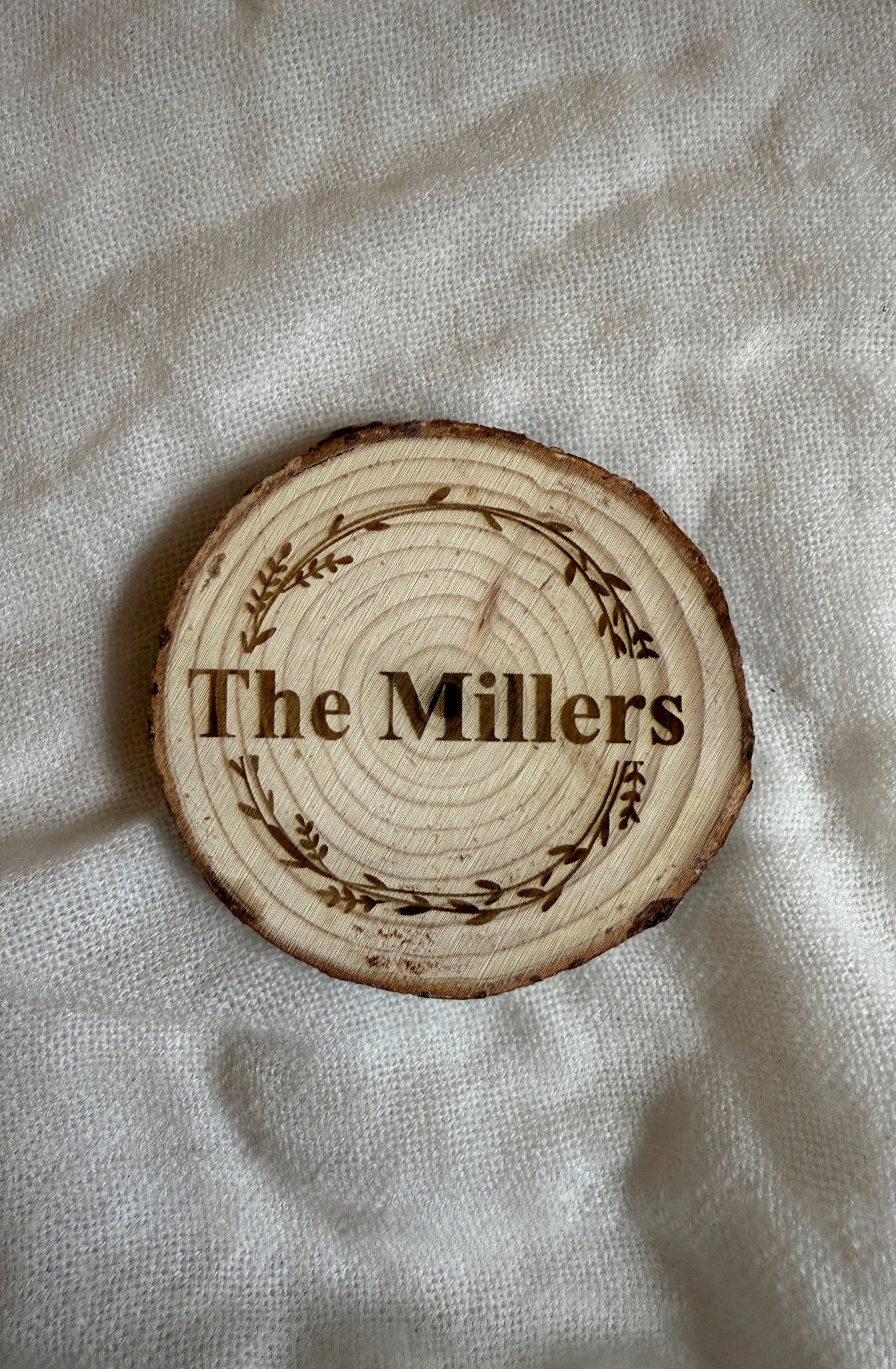 Family Name Coasters