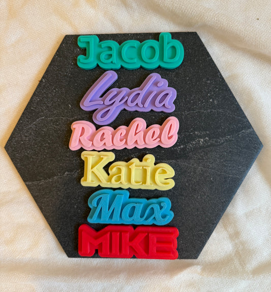 3D printed Name Magnet