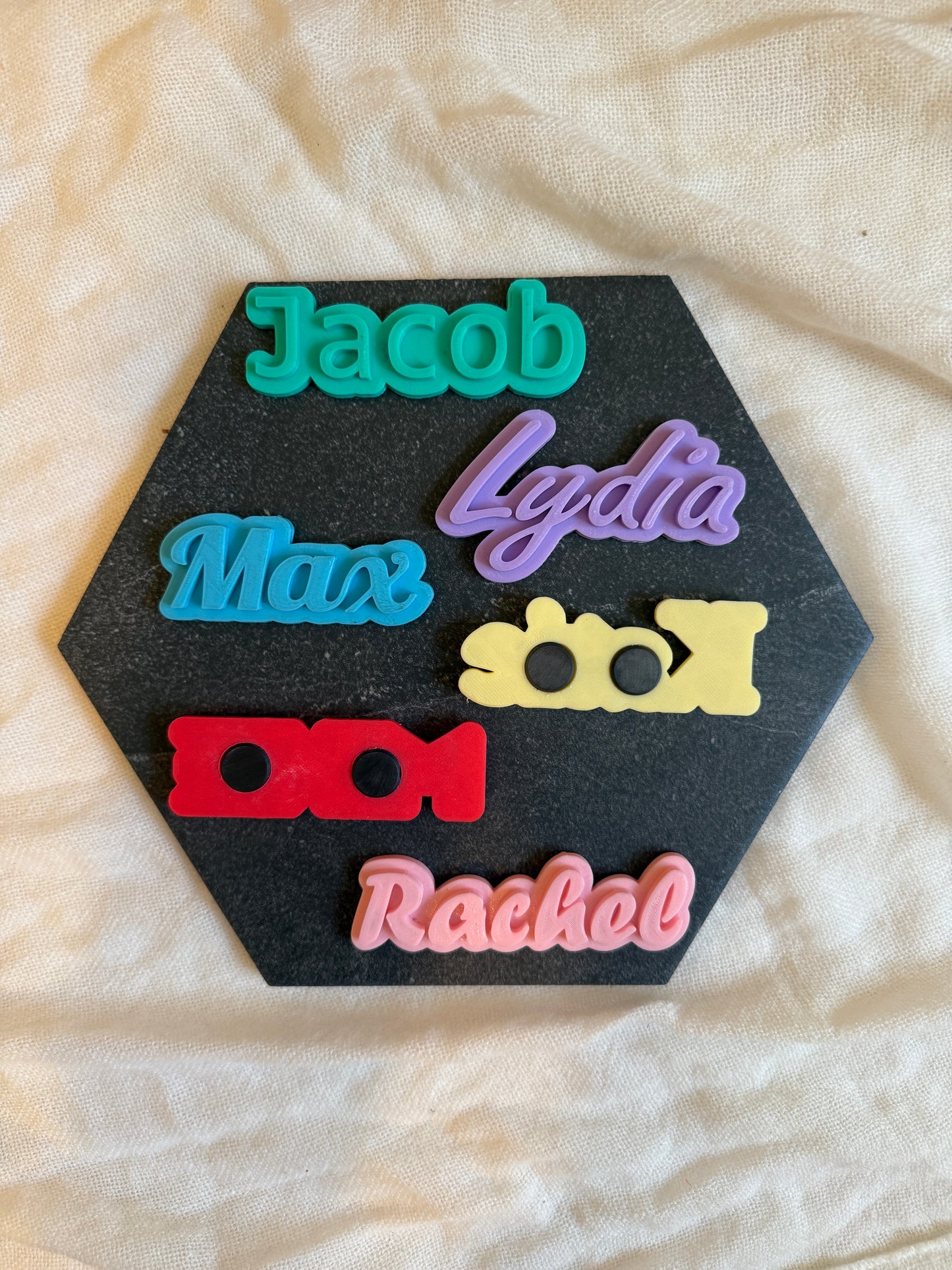 3D printed Name Magnet